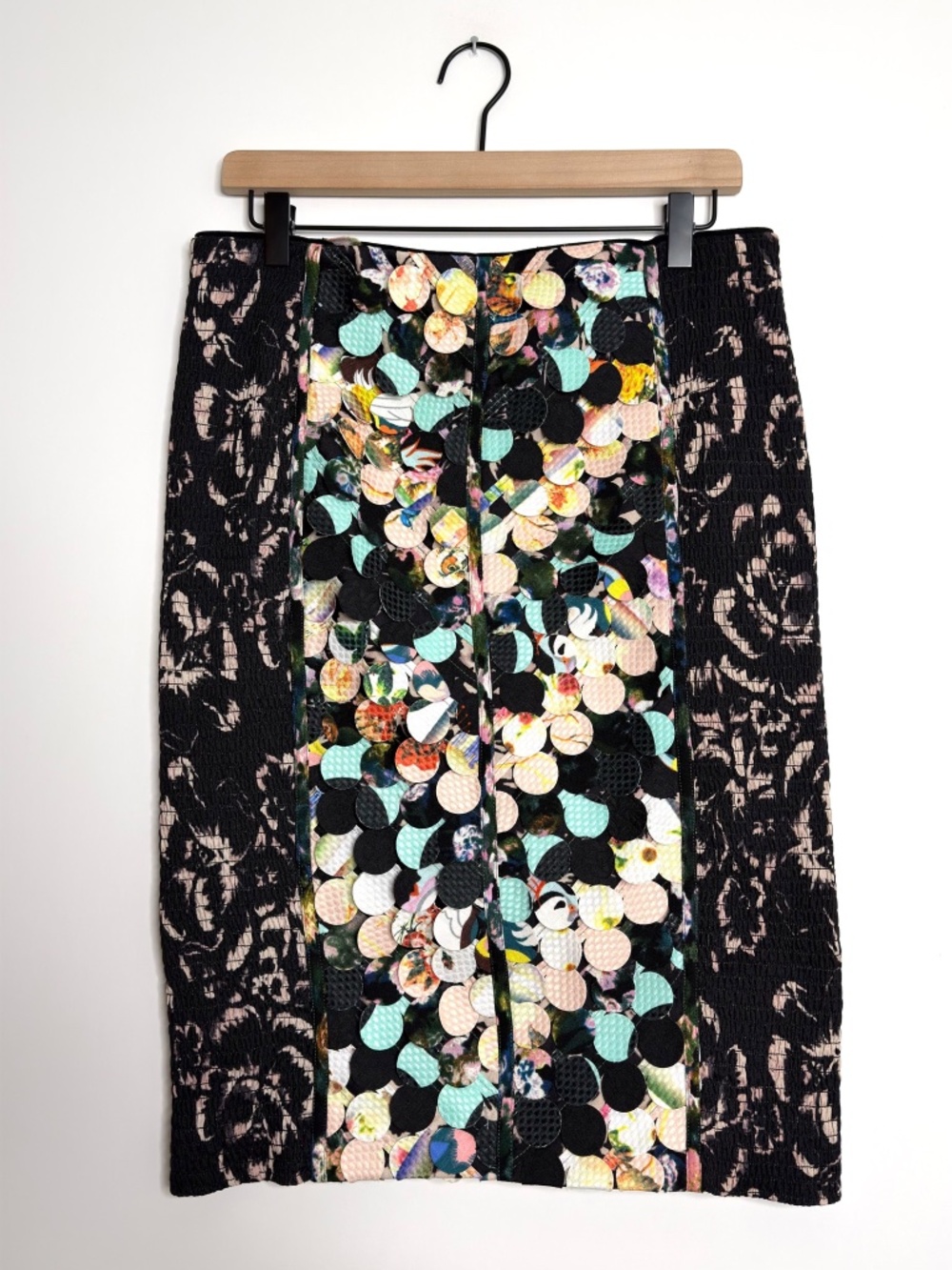 Beguile Byron Lars Anthropologie Paillette Pencil Skirt